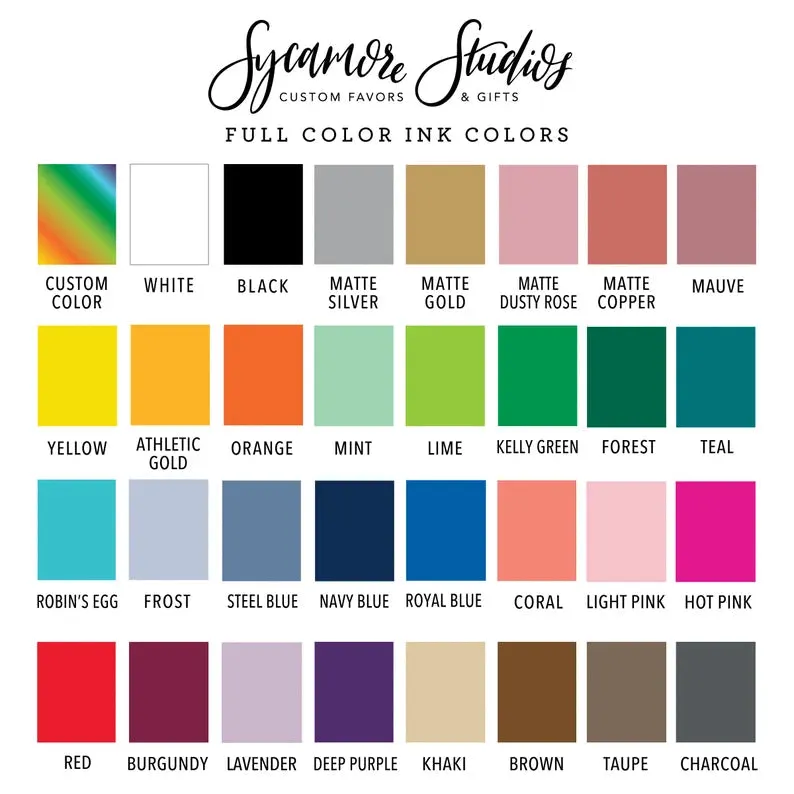 Wedding Regular & Slim Can Cooler Package #9FRS - Full Color - Custom Watercolor Venue