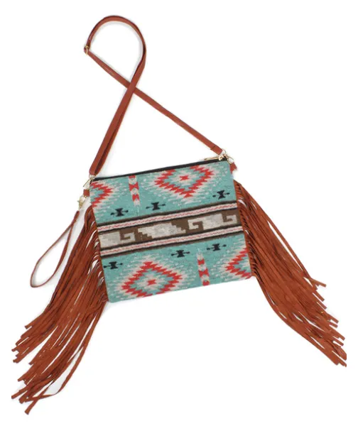 WESTERN TASSEL CROSSBODY BAG