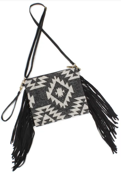 WESTERN TASSEL CROSSBODY BAG