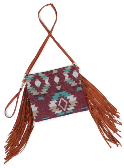 WESTERN TASSEL CROSSBODY BAG
