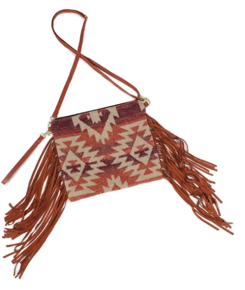 WESTERN TASSEL CROSSBODY BAG