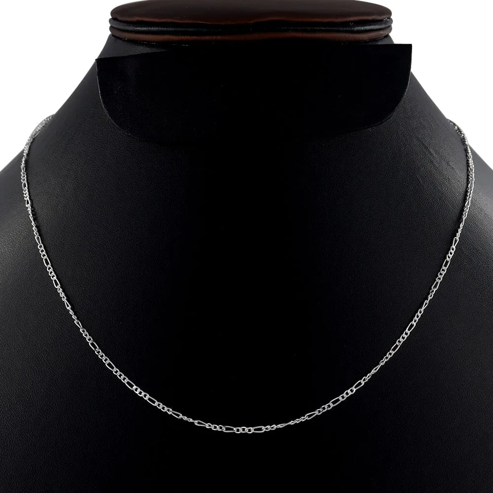 Wholesale Price 925 Silver Cable Chain with Spring Ring Clasp