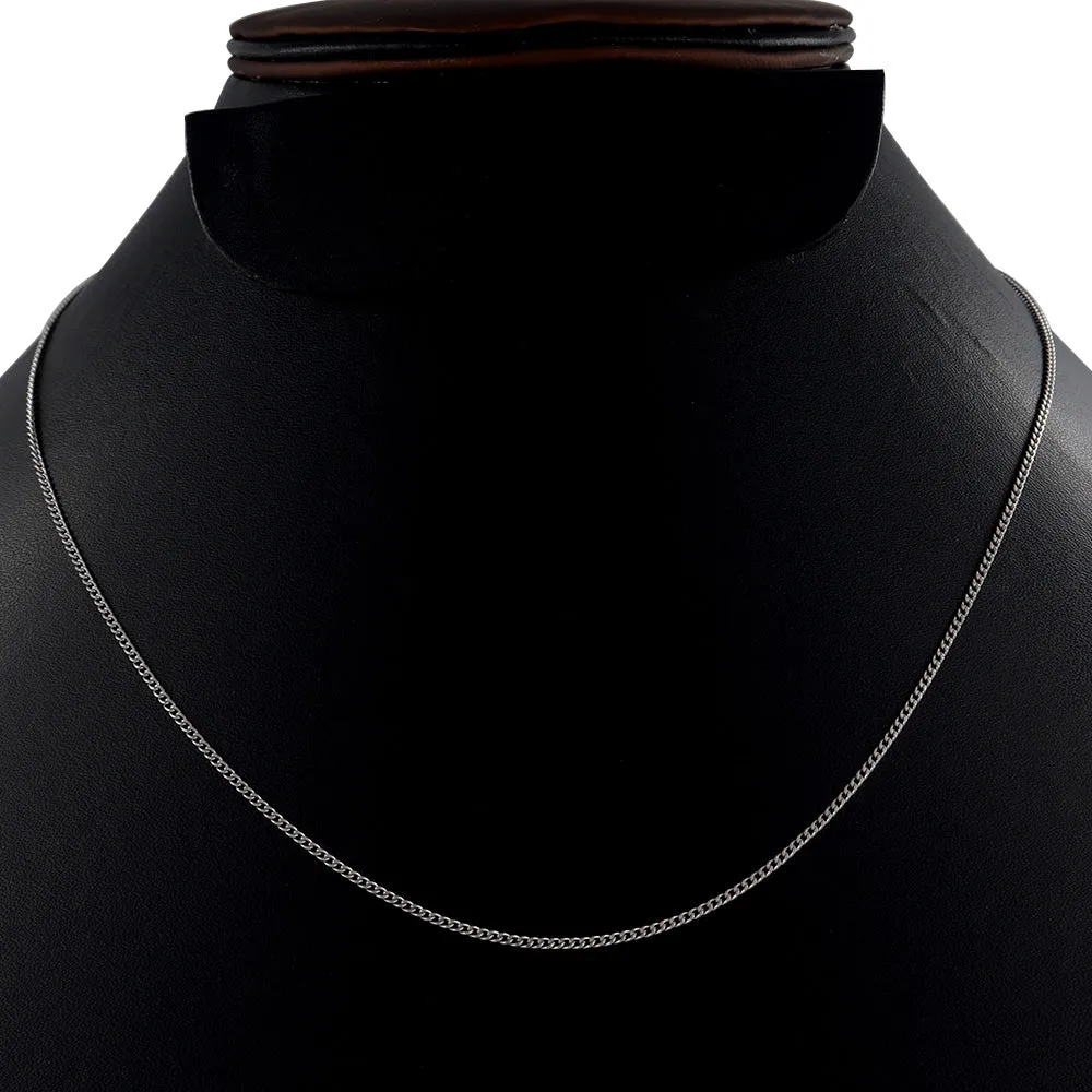 Wholesale Price 925 Silver Cable Chain with Spring Ring Clasp