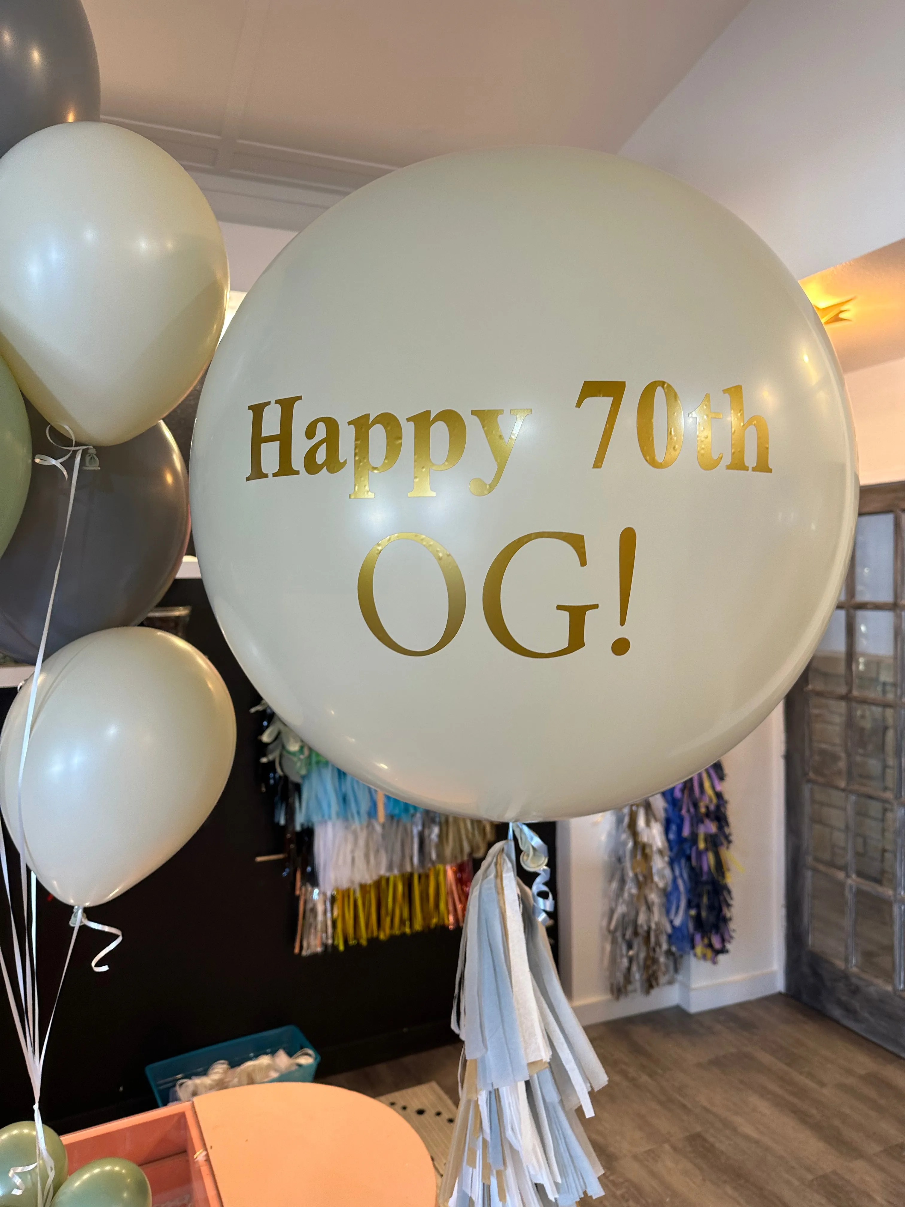 Whopper Helium Balloon with Customization