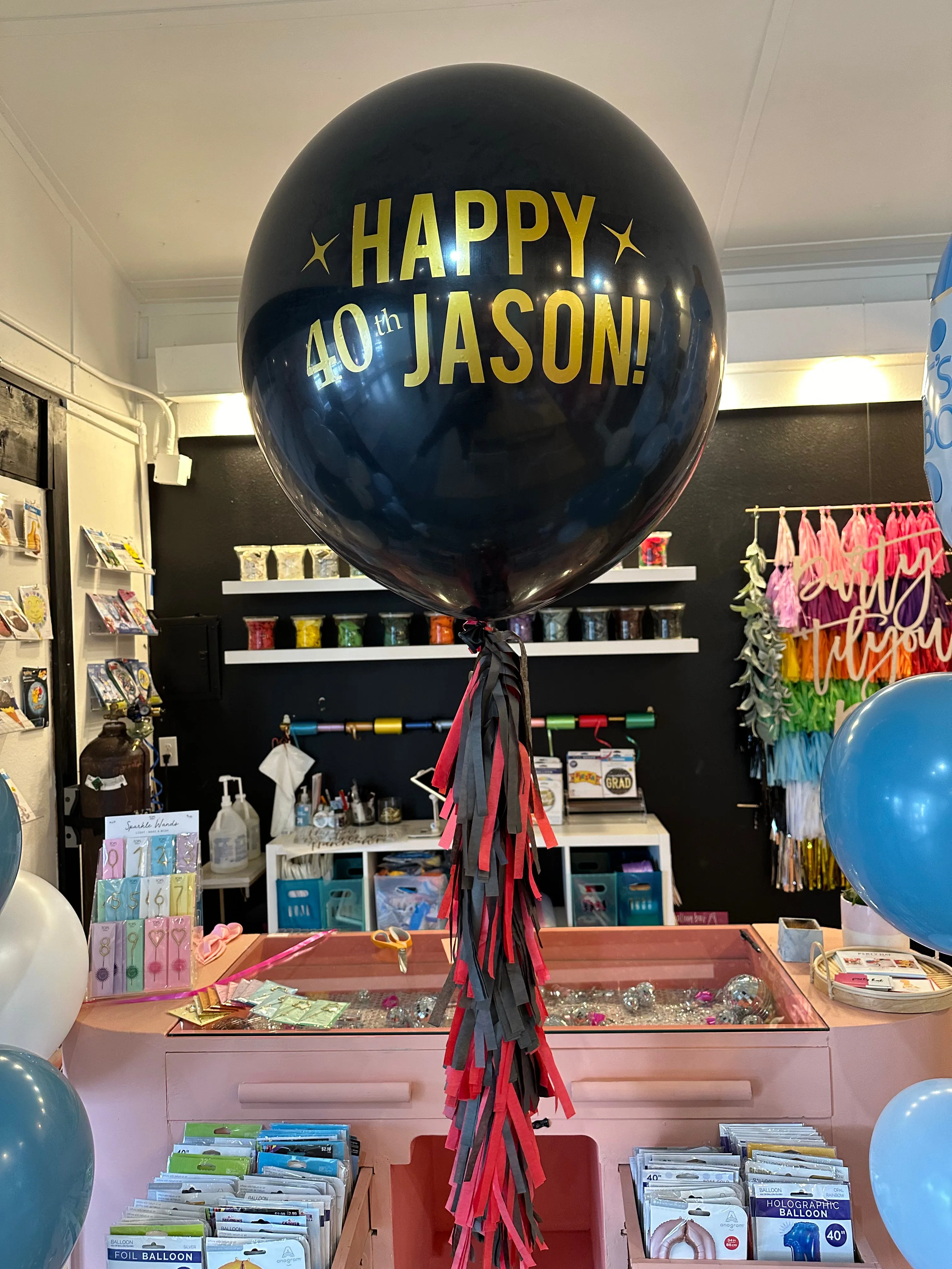 Whopper Helium Balloon with Customization