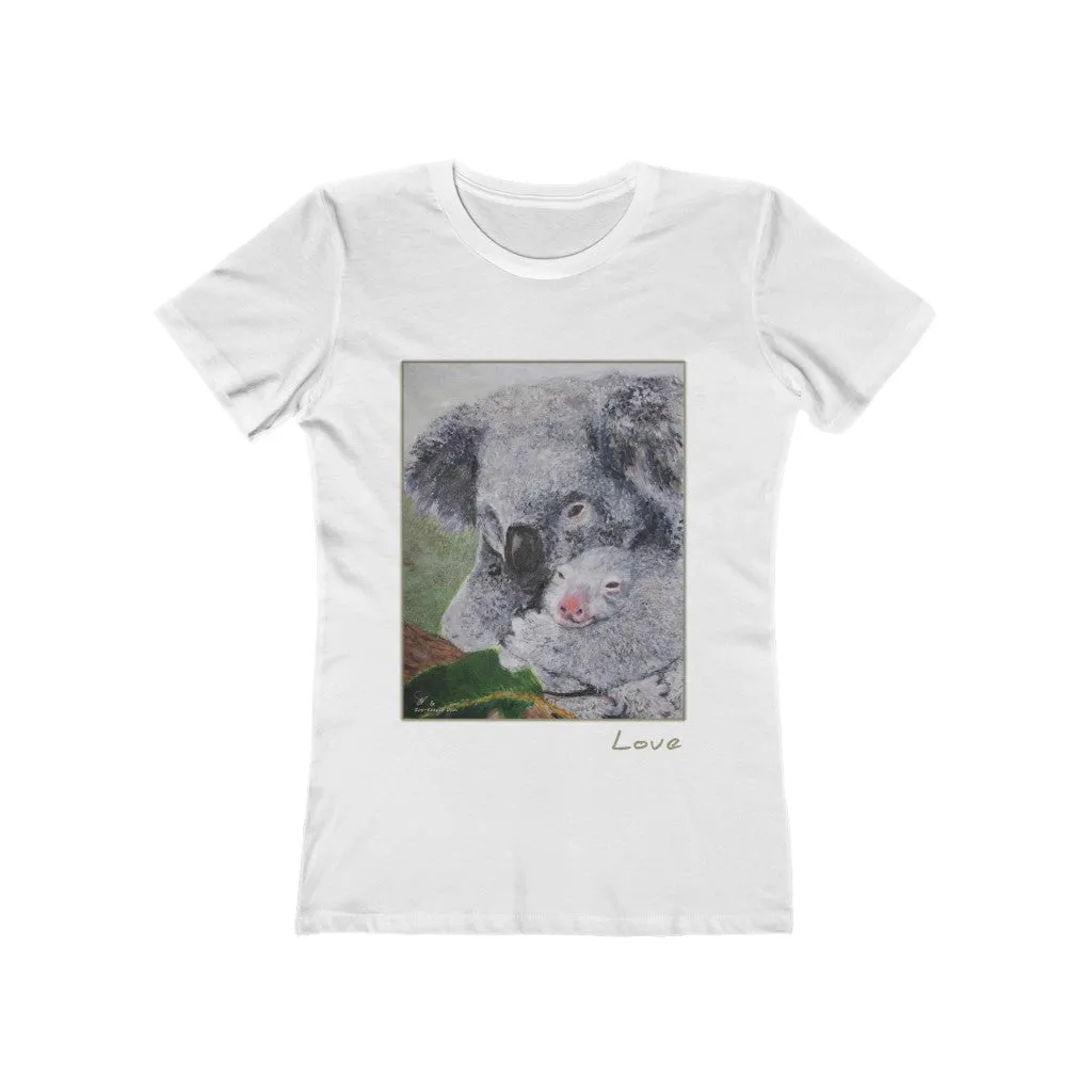 Women's Fine Art - Koala Tee