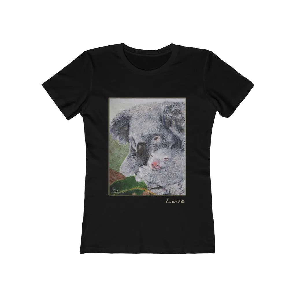 Women's Fine Art - Koala Tee