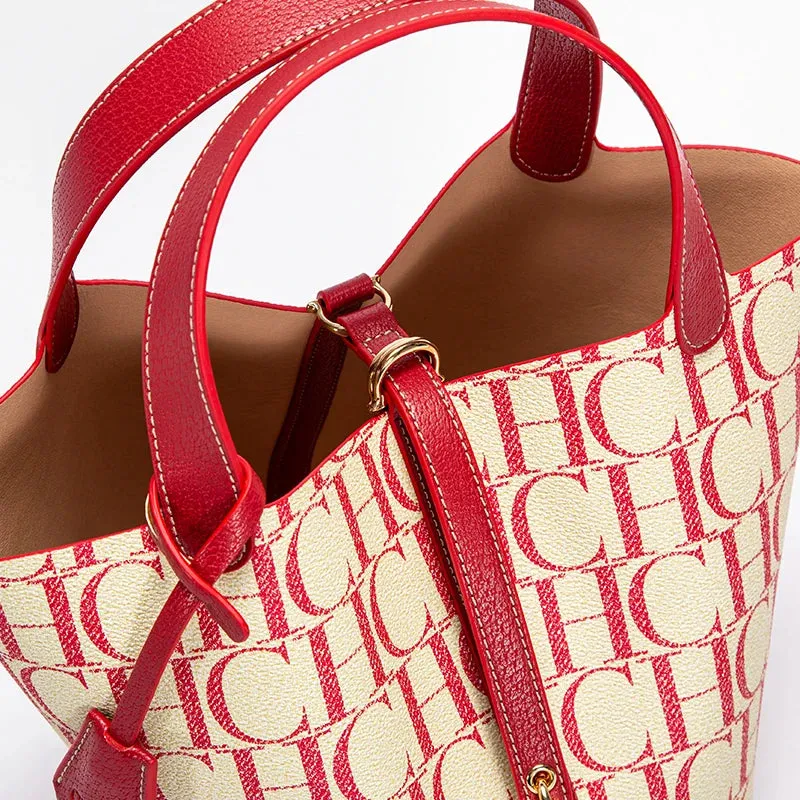 Women's PVC Jacquard Shoulder Bag