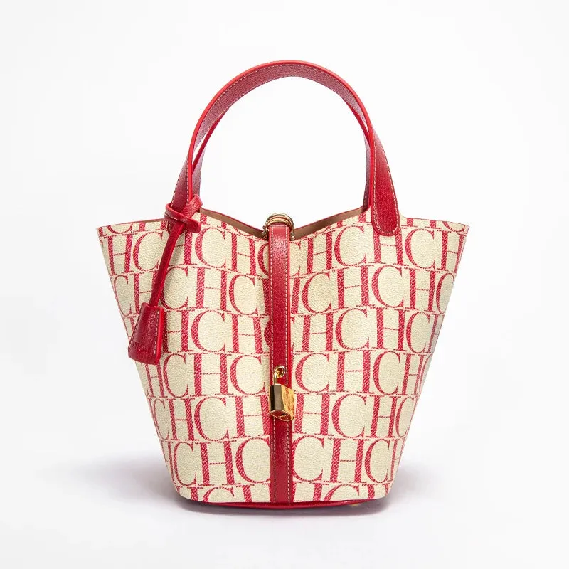 Women's PVC Jacquard Shoulder Bag