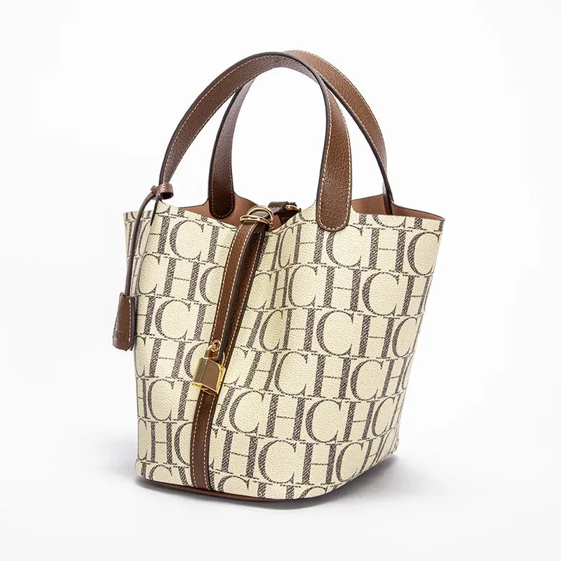 Women's PVC Jacquard Shoulder Bag