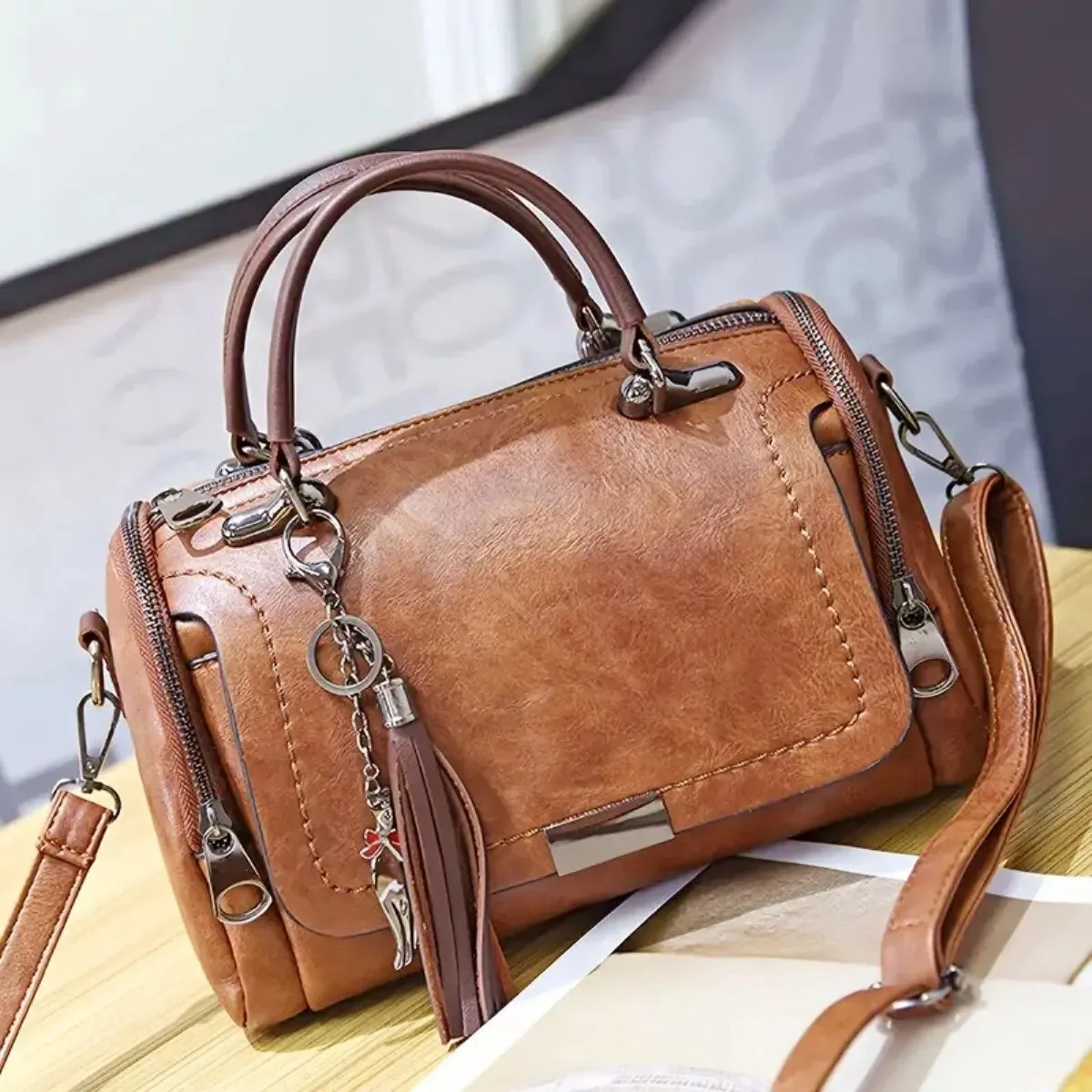 Women's Shoulder Bag & Crossbody Combo