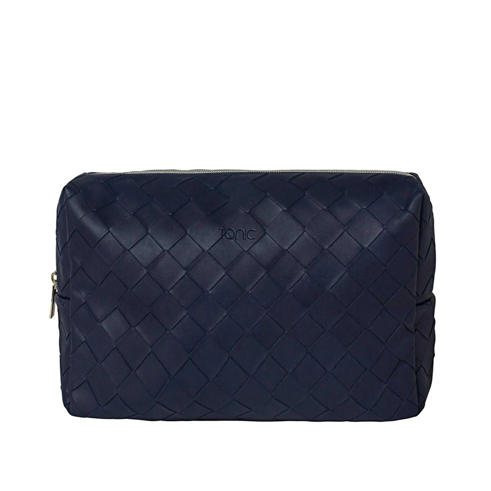 Woven Large Cosmetic Bag
