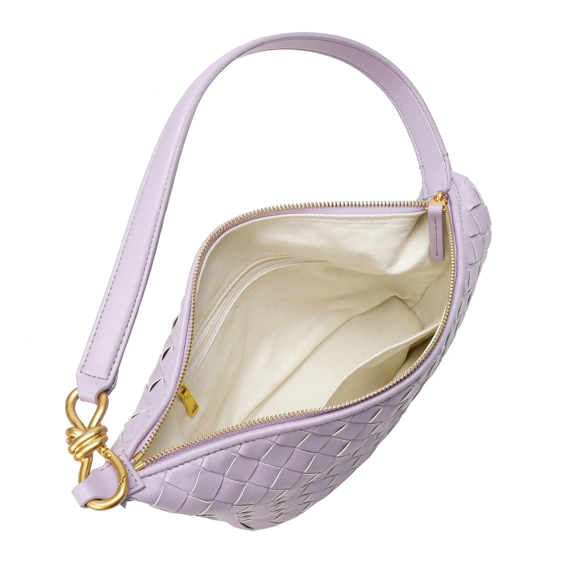 Woven Leather Hobo/ Shoulder Bag