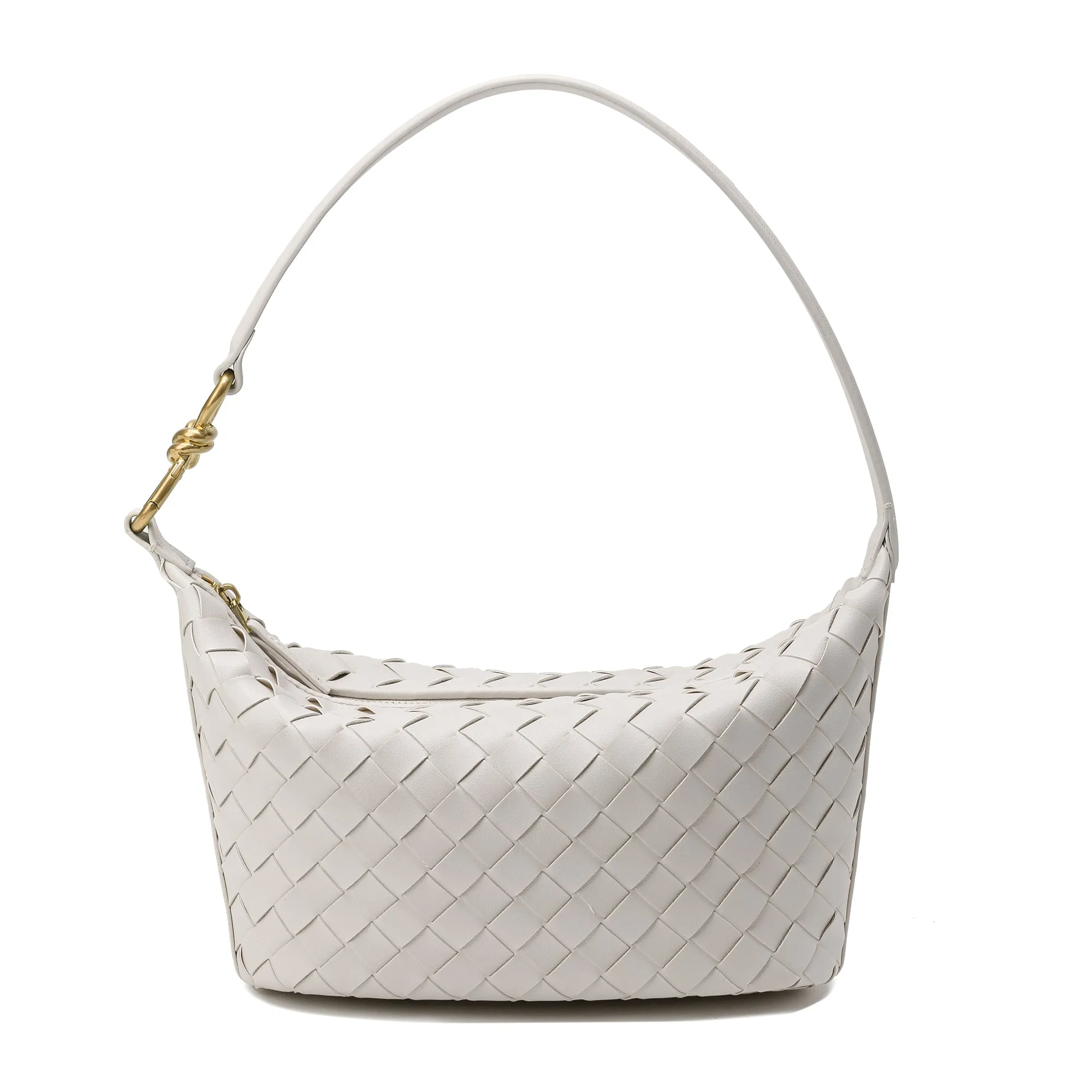Woven Leather Hobo/ Shoulder Bag