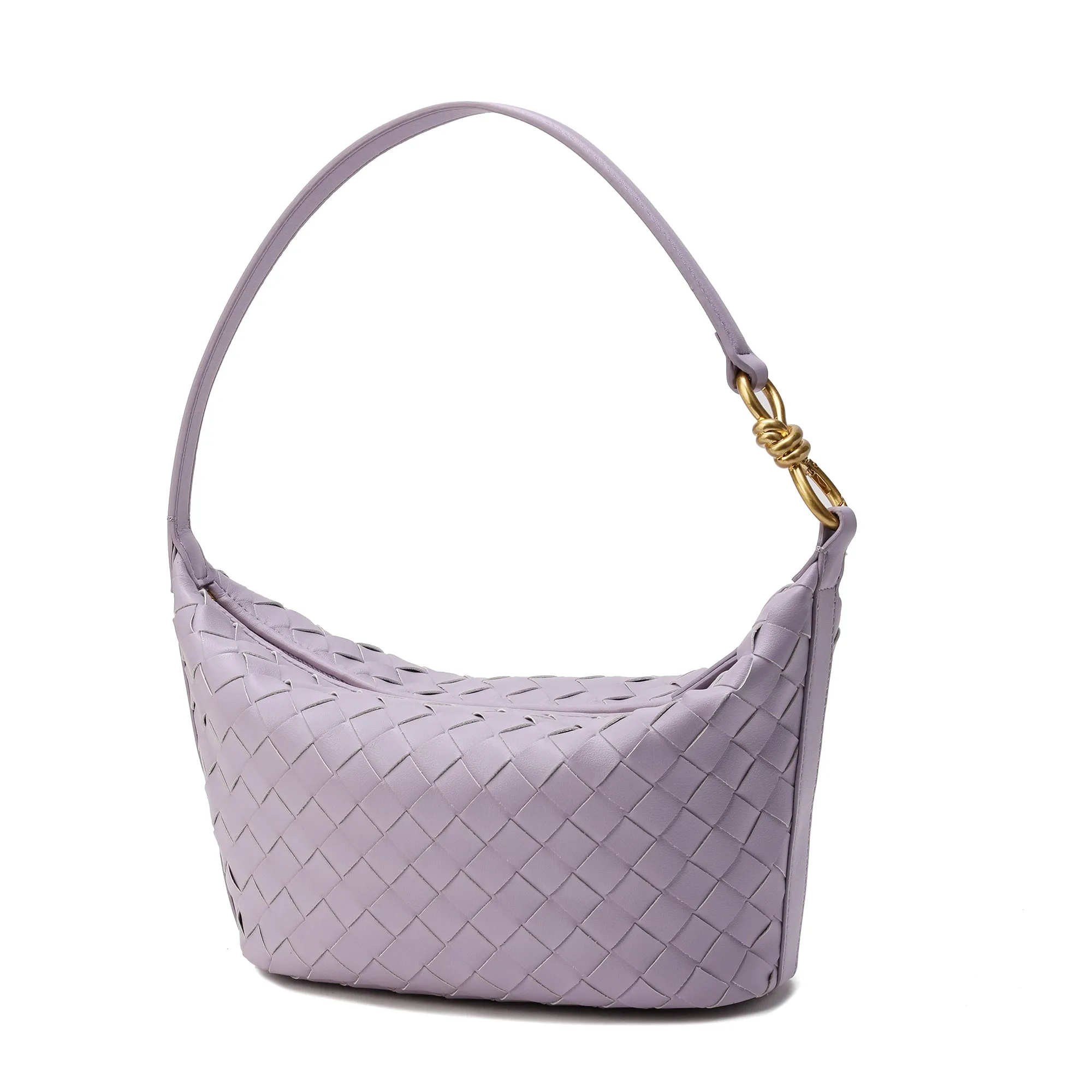 Woven Leather Hobo/ Shoulder Bag