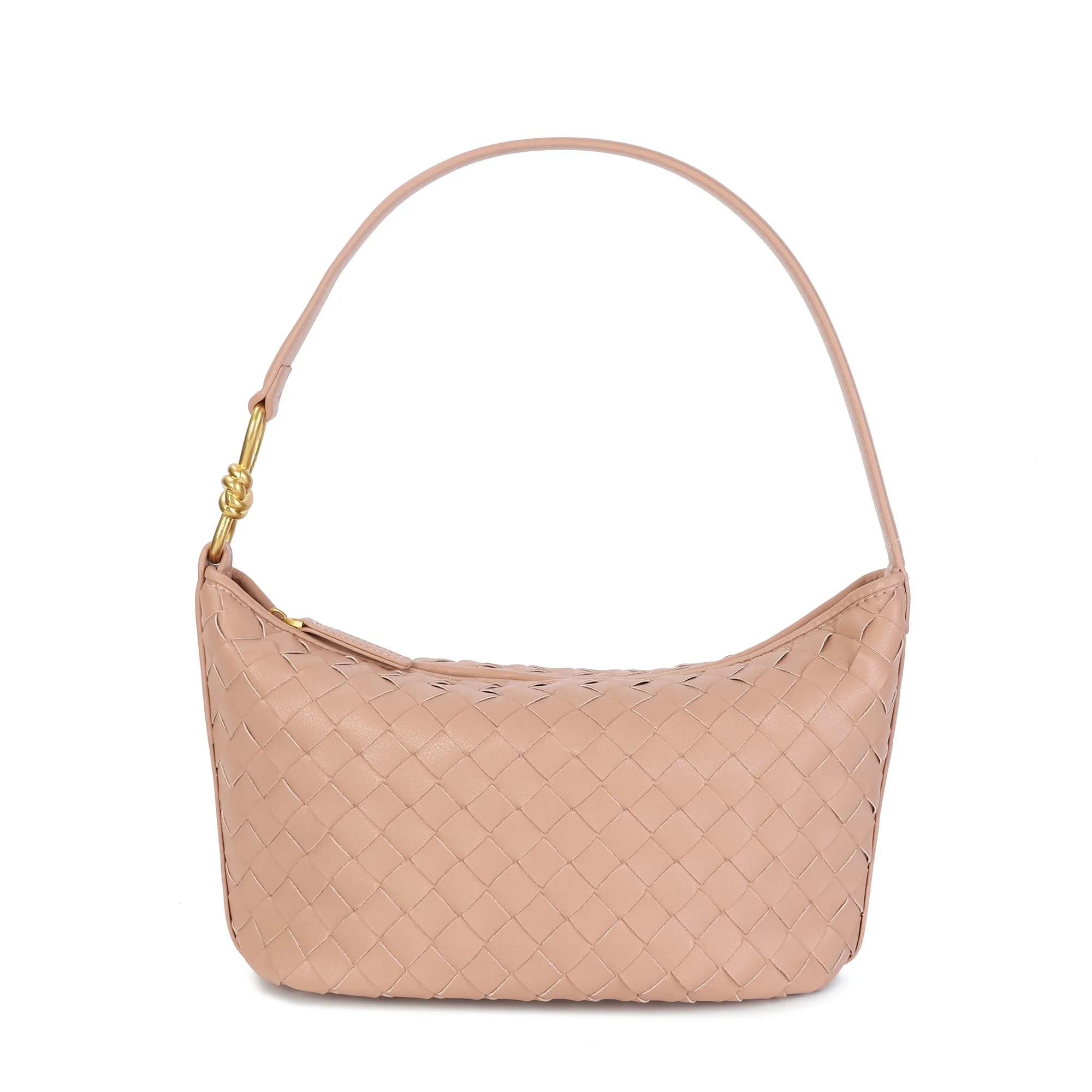 Woven Leather Hobo/ Shoulder Bag
