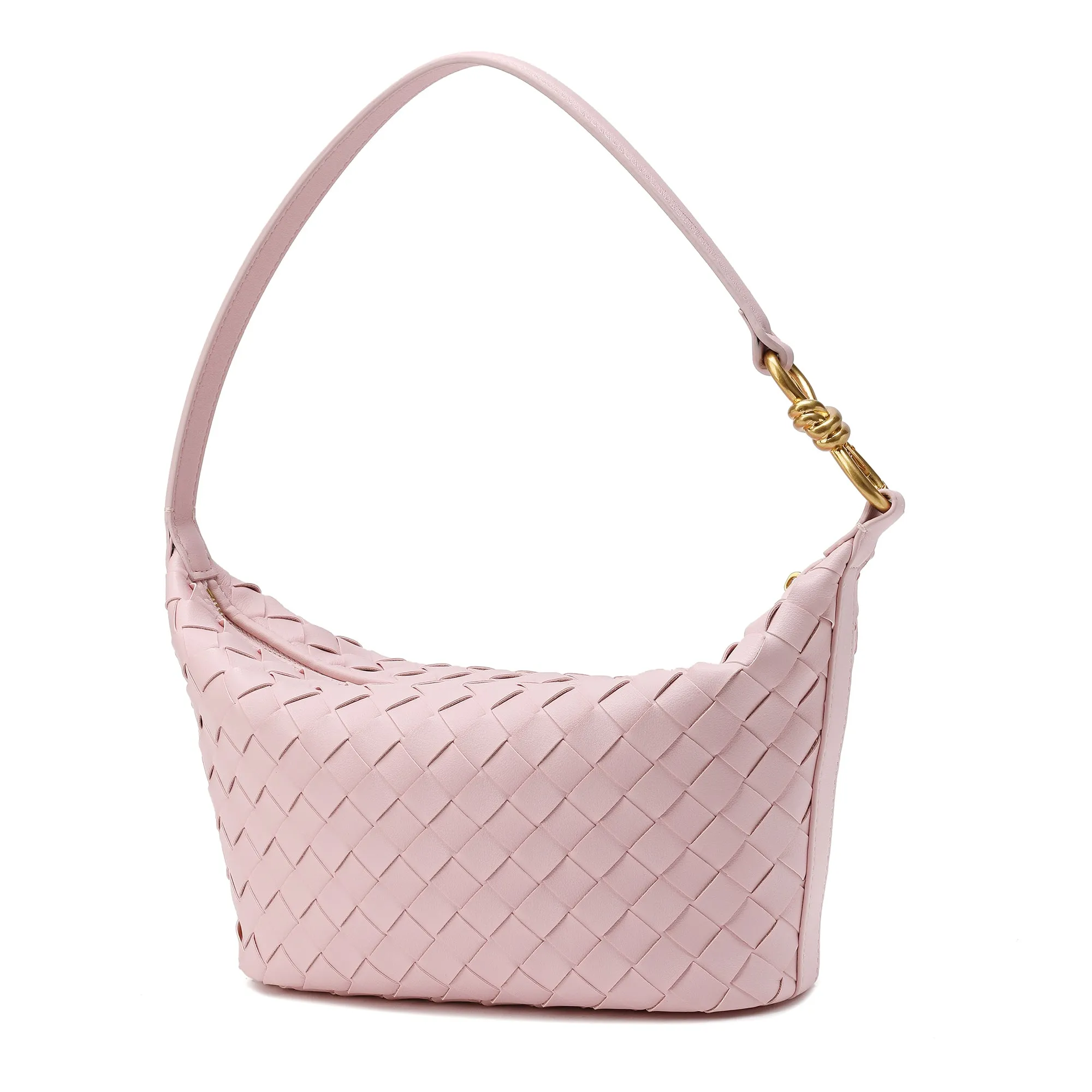 Woven Leather Hobo/ Shoulder Bag
