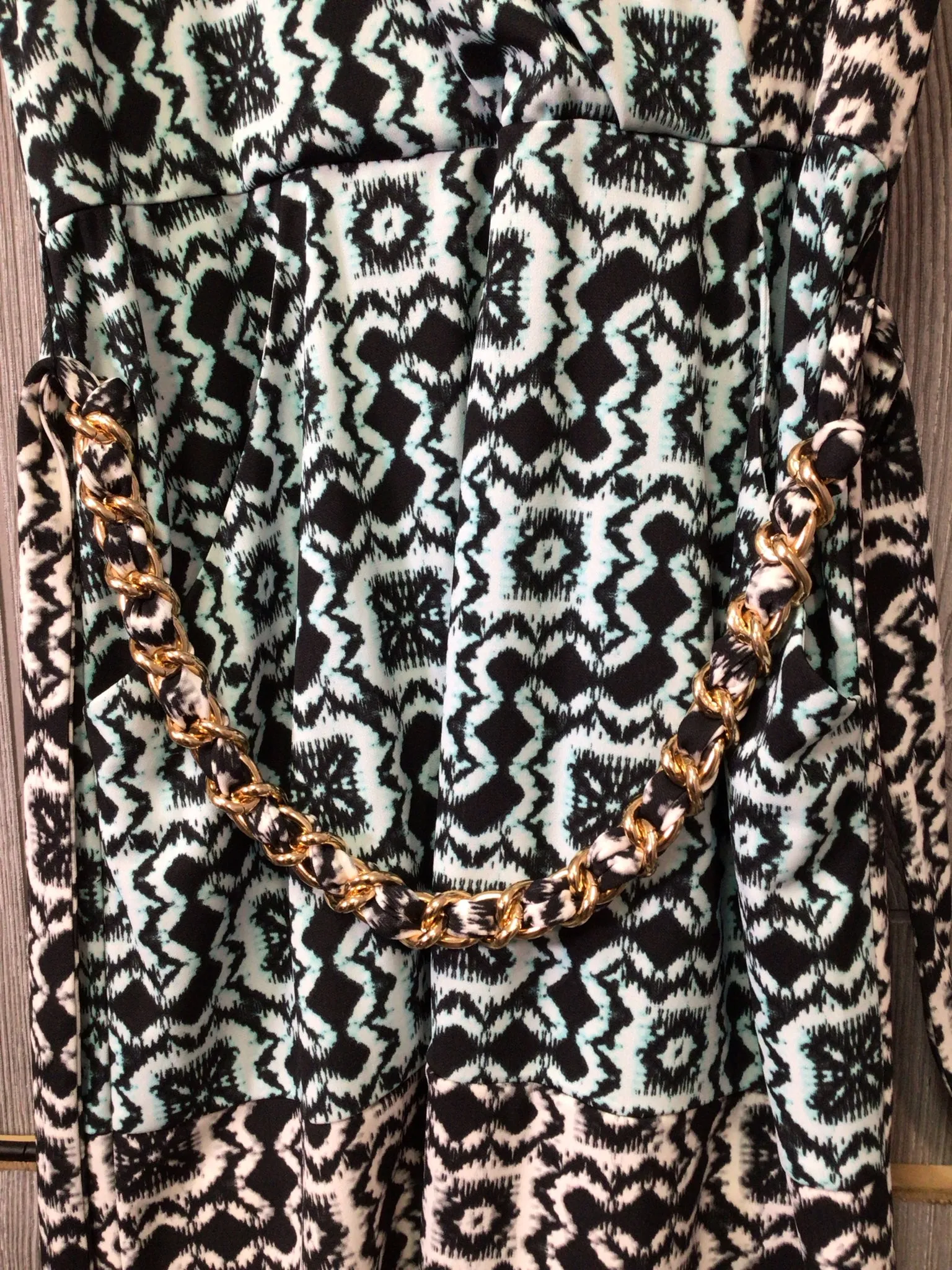 Yoana Baraschi. Dress with Belt Size Small