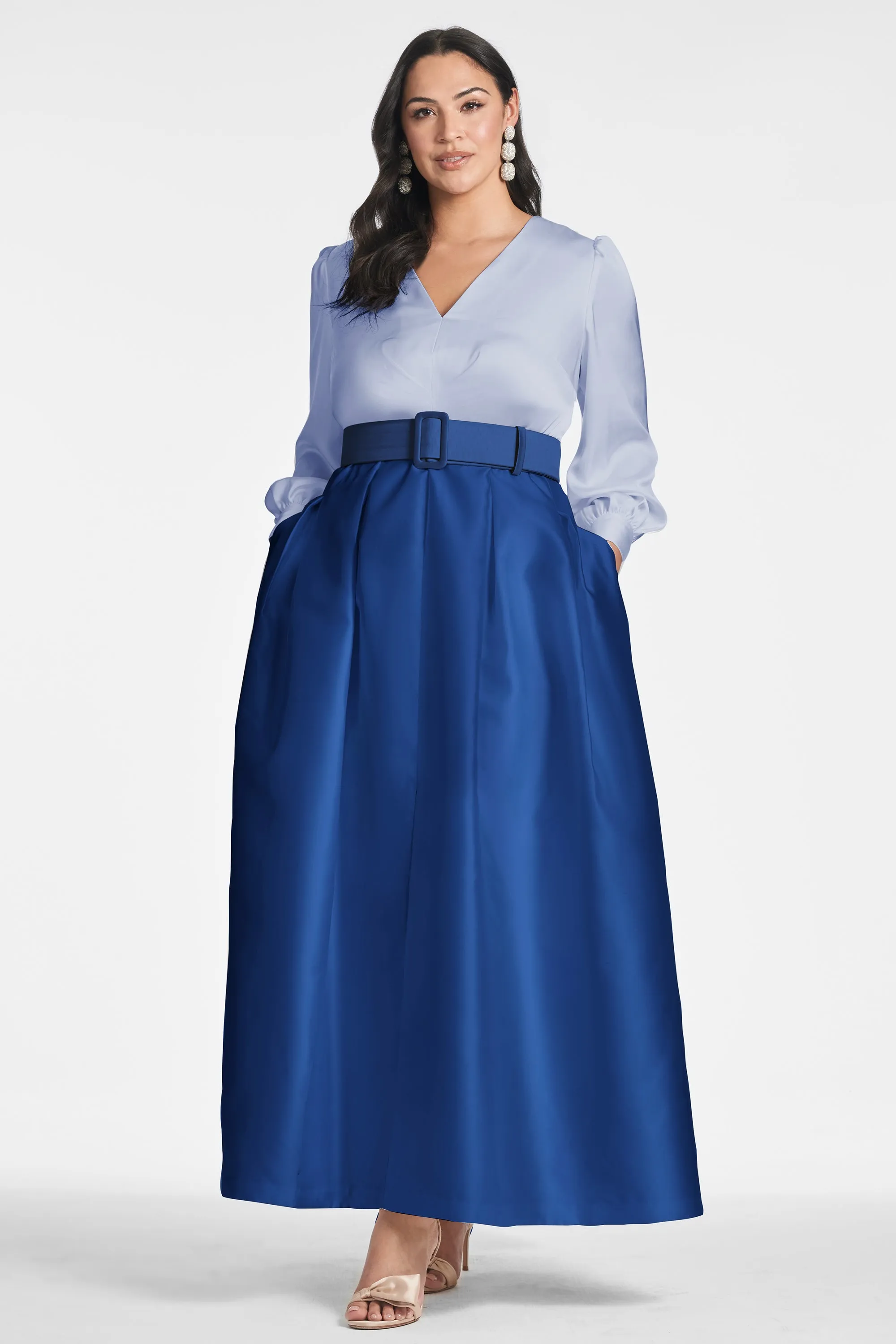 Zoe Gown - Periwinkle/Eclipse